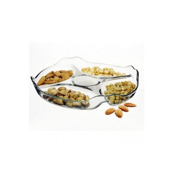 Paşabahçe Basic 25 cm Bölmeli Tabak