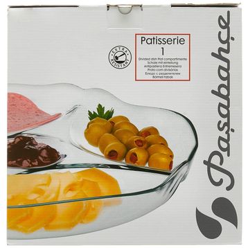 Paşabahçe Basic 30 cm Bölmeli Tabak