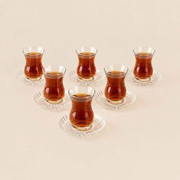 Paşabahçe Beykoz 6 Kişilik 12 Parça Çay Takımı