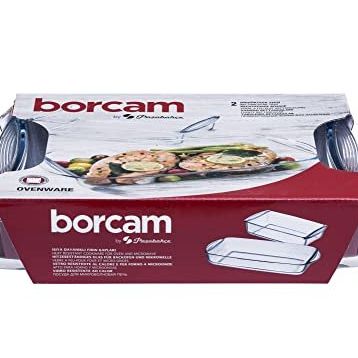 Paşabahçe Borcam 2'li Fırın Kabı Seti