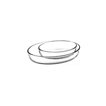 Paşabahçe Borcam 2'li Oval Tepsi