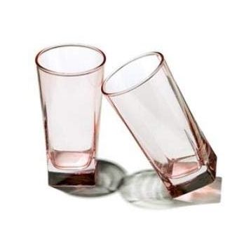 Paşabahçe Carre Pembe 6'lı Bardak