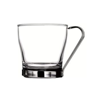 Paşabahçe Chroma 6'lı 210 cc Metal Kulplu Bardak