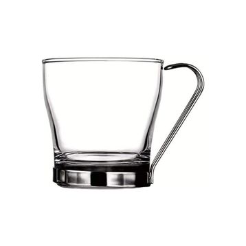 Paşabahçe Chroma 6'lı 210 cc Metal Kulplu Bardak