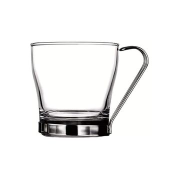 Paşabahçe Chroma 6'lı 210 cc Metal Kulplu Bardak