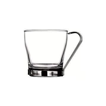 Paşabahçe Chroma 6'lı 210 cc Metal Kulplu Bardak