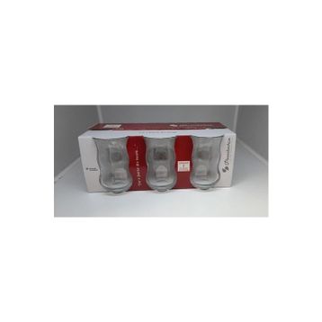 Paşabahçe Çiftebelli Damla Logo 6 Flexo 125 cc Çay Bardağı