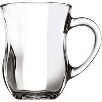 Paşabahçe Dem Kulplu 6'lı Çay Bardak