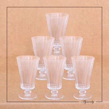 Paşabahçe Diamond Martini Ayaklı 6'lı Dondurmalık Bardak
