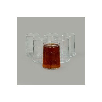Paşabahçe Dunes Şeffaf 335 ml 6'lı Meşrubat ve Su Bardağı Seti