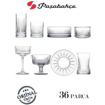 Paşabahçe Elysia 36 Parça Su Bardak