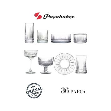 Paşabahçe Elysia 36 Parça Su Bardak
