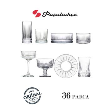 Paşabahçe Elysia 36 Parça Su Bardak
