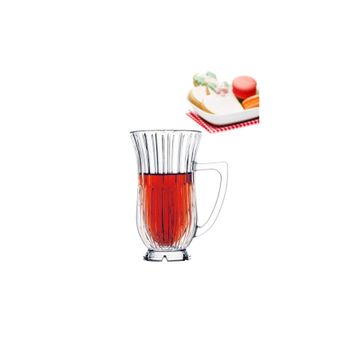 Paşabahçe Glamour Kulplu 2'li Bardak