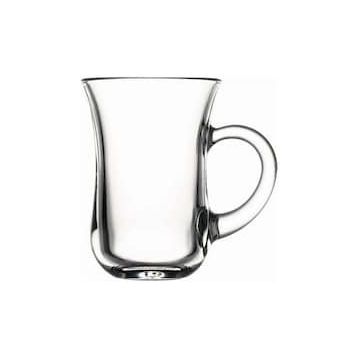 Paşabahçe Glass4you Lina 6'lı Kulplu Çay Bardağı