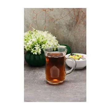 Paşabahçe Glass4you Lina 6'lı Kulplu Çay Bardağı