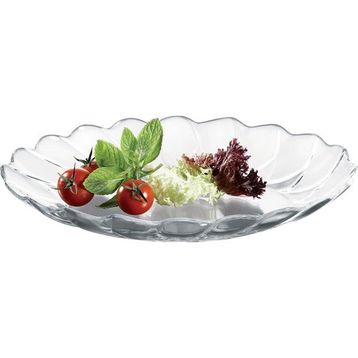 Paşabahçe Hasır Tekli Oval Servis Tabağı