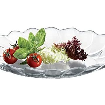 Paşabahçe Hasır Tekli Oval Servis Tabağı