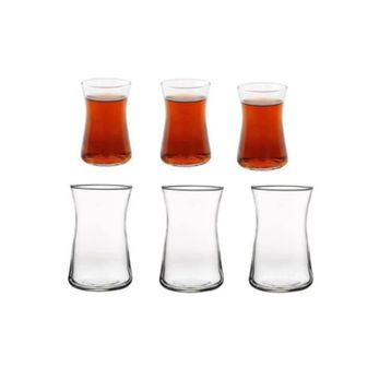 Paşabahçe Heybeli 6'lı Çay Bardağı Takımı