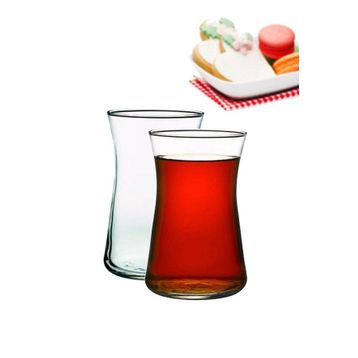Paşabahçe Heybeli 6'lı Çay Bardağı Takımı