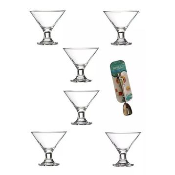 Paşabahçe Ice Ville 12 Parça Dondurma Kaşıklı Set Dondurma ve Tatlı Kasesi