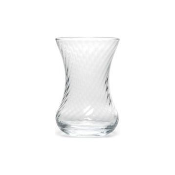 Paşabahçe İnce Belli Optikli 6'lı Çay Bardak