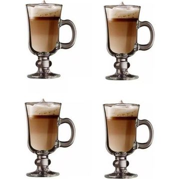 Paşabahçe İrish 4'lü Kuplu Latte Çikolata Bardağı