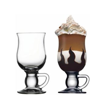 Paşabahçe İrish Coffee 2'li Kulplu Bardak Set