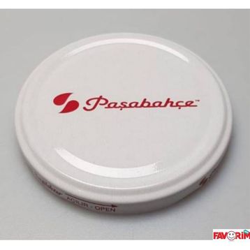 Paşabahçe Konserve 100 Adet Metal Beyaz Silikonlu Kavanoz Kapağı