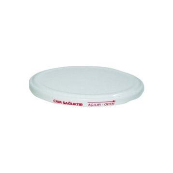 Paşabahçe Konserve 100 Adet Metal Beyaz Silikonlu Kavanoz Kapağı