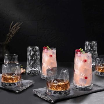 Paşabahçe Leafy 8 Parça Su Meşrubat Bardak