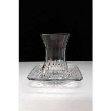 Paşabahçe Lizbon 6 Kişilik İncebelli Çay Bardağı