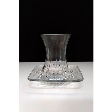 Paşabahçe Lizbon 6 Kişilik İncebelli Çay Bardağı