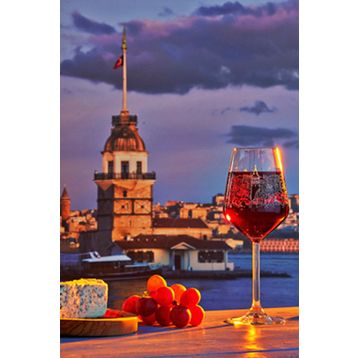Paşabahçe Meet Me In İstanbul 3'lü Kuledibi Bardak