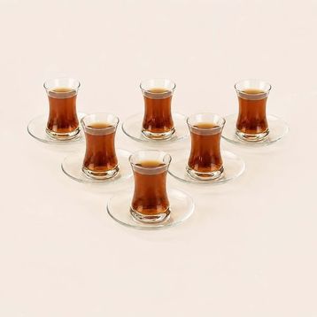 Paşabahçe Misis 6 Kişilik 12 Parça Çay Takımı