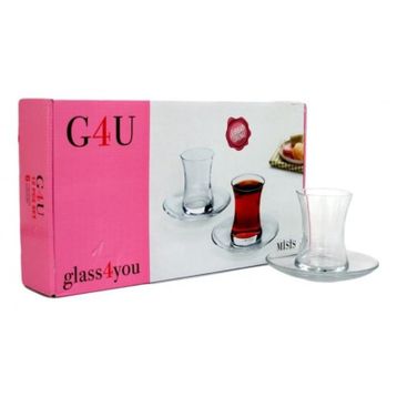 Paşabahçe Misis Glass4You 6'lı Çay Bardak
