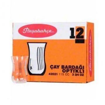 Paşabahçe Optikli 12 Adet Çay Bardağı