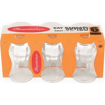 Paşabahçe Optikli 6'lı Çay Bardak