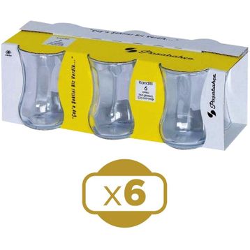 Paşabahçe Optikli Çay Bardağı 36 Adet Kandill