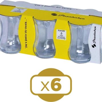 Paşabahçe Optikli Çay Bardağı 36 Adet Kandill