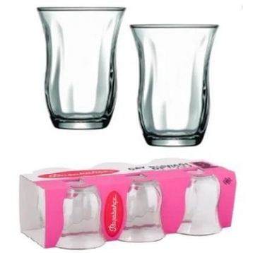 Paşabahçe P42191O 6'Lı Optikli Çay Bardağı