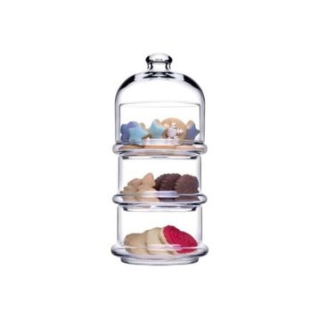 Paşabahçe Patisseria 3 Katlı Cam Kavanoz