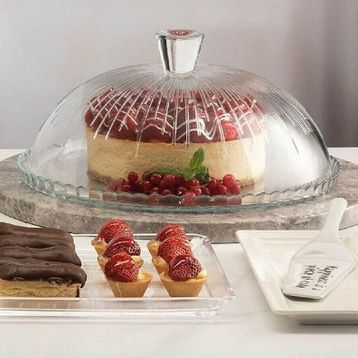 Paşabahçe Patisserie Pasta Fanusu