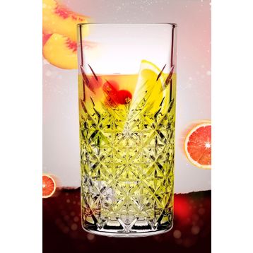 Paşabahçe PB4X52800K 4'lü Timeless Sangria Mojito Keyfi Uzun Kokteyl Bardağı