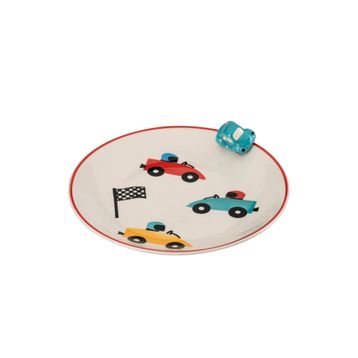 Paşabahçe Racing Car Seramik Pasta Tabağı
