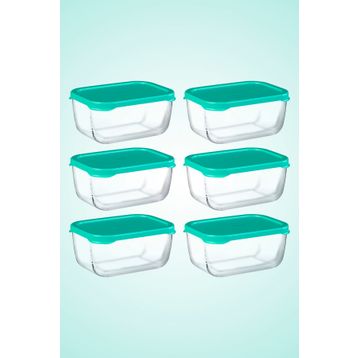 Paşabahçe Snowbox 6 Parça Cam Saklama Kabı Seti