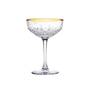 Paşabahçe Timeless Gold Ayaklı Kadeh 4'lü Sunum Bardağı