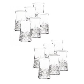 Paşabahçe Timeless Kesme Kristal 12'li Çay Bardak