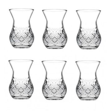 Paşabahçe Timeless Kesme Kristal 6'lı Çay Bardağı