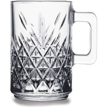 Paşabahçe Timeless Şeffaf 250 ml 2'li Cam Kupa